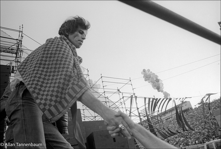 Keith Richards Hand Shake