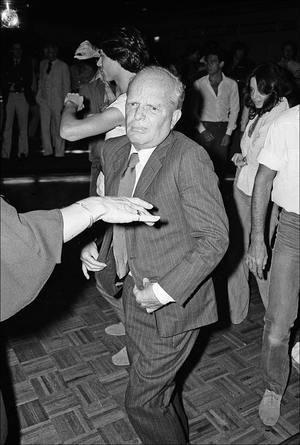 Truman Capote at Studio 54