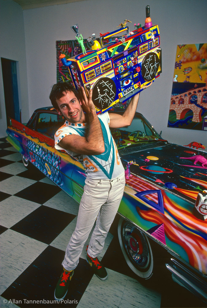 Kenny Scharf on his Psychedelic Cadillac