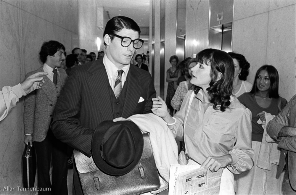 Christopher Reeve and Margot Kidder