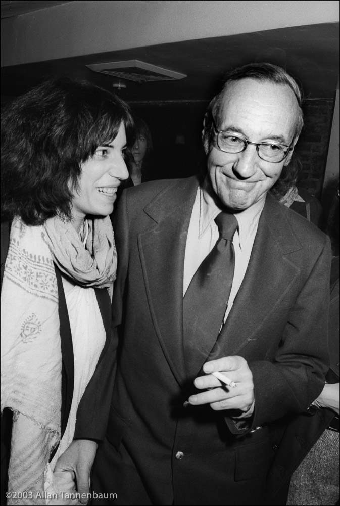 William Burroughs & Patti Smith